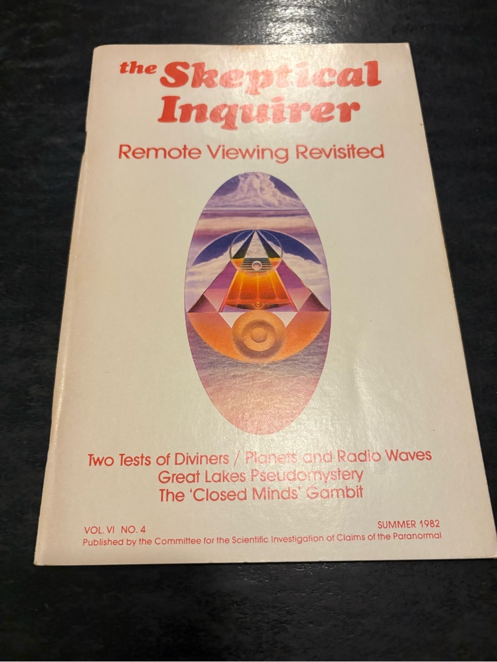 Skeptical Inquirer, volume 6 number 4 (Summer 1982), remote viewing